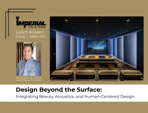Design Beyond the Surface: Integrating Beauty, Acoustics, and Human-Centered Design